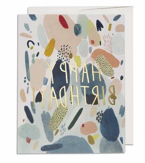 Abstract Birthday Card